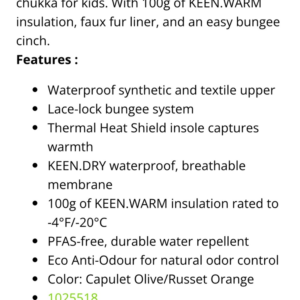Keen Howser II Capulet Boots Insulated, Waterproof - Picture 8 of 8